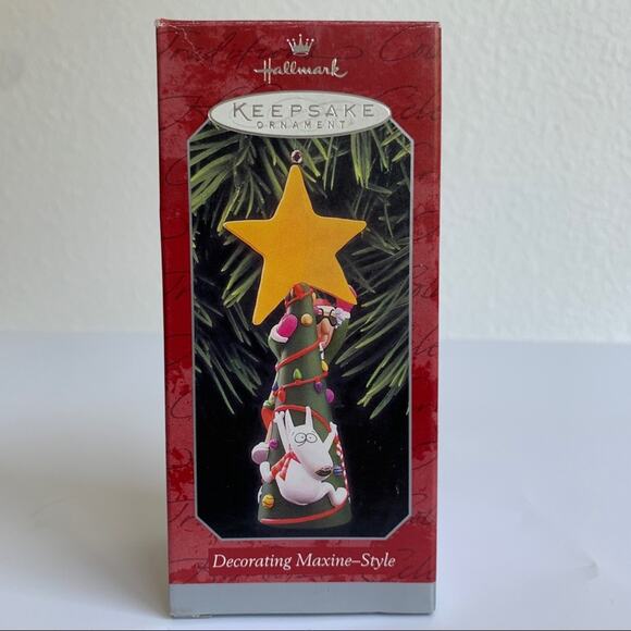 NEW 1998 Hallmark Keepsake Maxine Ornament - Picture 11 of 12